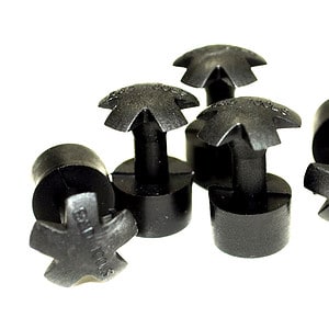 Banddtools Black 14.6mm 5 Pc Small Star Glue Tab