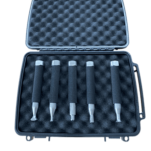 5 Piece Stainless Steel Knock Down/Punch Set